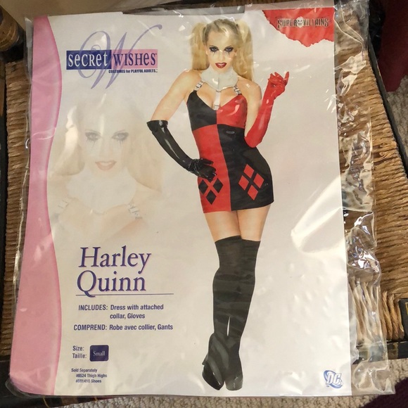 Harley Quinn, Super Villain Adult costume 🎃👻 - Picture 2 of 7